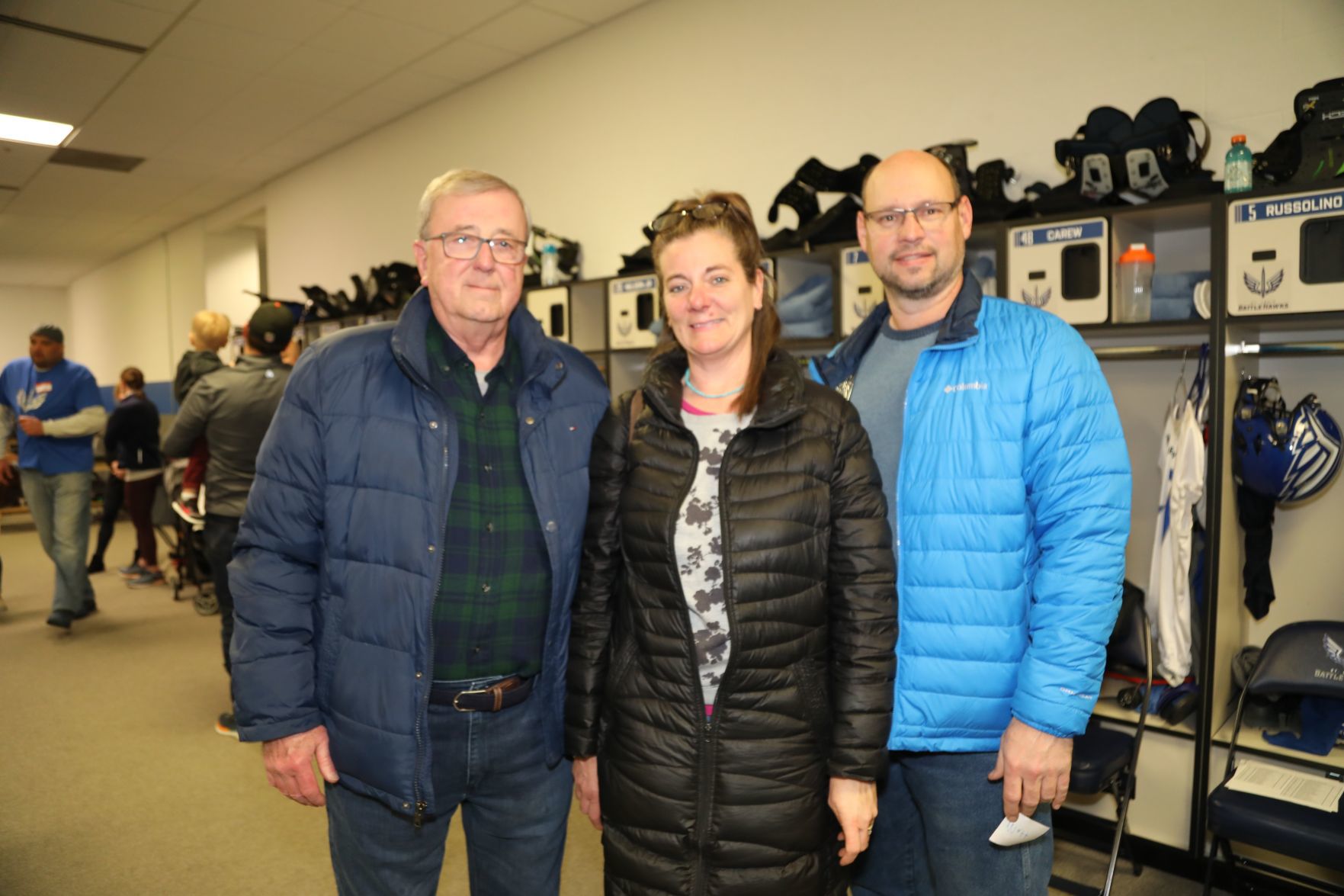 Dan Ray, Tricia and Mat Radosevich